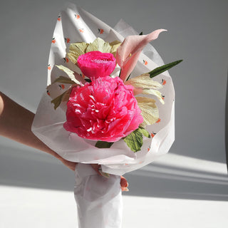 Popular | Assorted Handcrafted Paper Flower Bouquet - unwilted