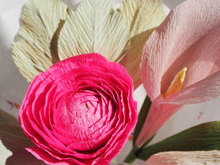 Popular | Assorted Handcrafted Paper Flower Bouquet - unwilted