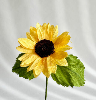 Sunflower Single Stem | Handcrafted Paper Flower