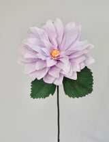 Dahlia Single Stem | Handcrafted Paper Flower - unwilted