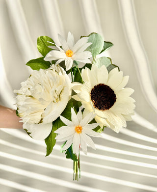 Dirty Martini | Neutral Paper Flower Bouquet