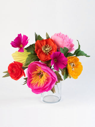 Bold & Bright Paper Flower Bouquets | Unwilted – unwilted