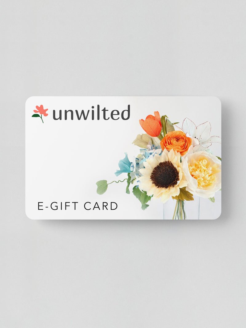 Unwilted E-Gift Card
